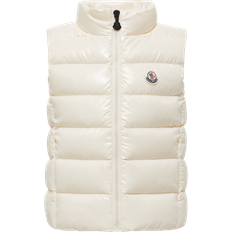 White Vests Moncler Ghany Down Gilet - White