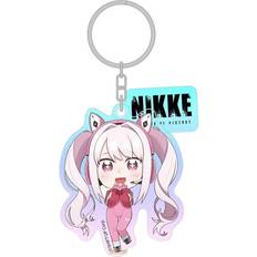 Aluminium Nyckelringar Sakami Nikke Akryl Nyckelring Alice Holografisk 7 cm