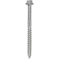 Betley Butterfly Hex Head Timber Screws 10 x 100mm Flanged Thread Cutting Pack of 50