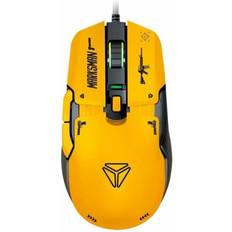 Marksman YMS 3600YW Gul Trådløs Mus 3600 DPI
