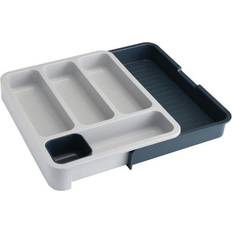 Cutlery Trays Joseph Joseph DrawerStore Expandable Grey Cutlery Tray
