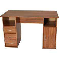 Alphason Maryland Walnut Writing Desk 60x120cm
