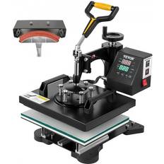 VEVOR Heat Press Machine 10x12 inch 25x30cm 2IN1 Clamshell Sublimation Transfer Printer