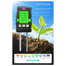 PH Meter Sans Marque 6 In 1 Soil PH Meter Tester