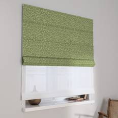Grøn Liftgardiner Dekoria Foldegardin Duo Med Voile Offwhite Med Print