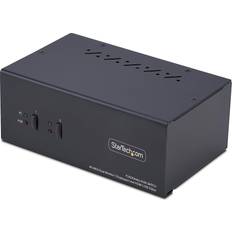DisplayPort KVM Switches StarTech KVM Switch Black P2ADDH462