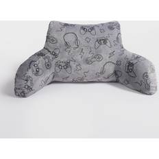 Scatter Cushions OHS Gaming Print Cuddle Cushion - Complete Decoration Pillows Grey (45x40cm)