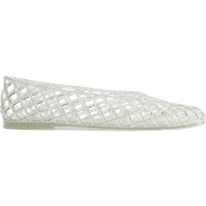 H&M Plastic Mesh Ballerina - Transparent/Glittery