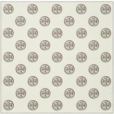 Sidenscarf Med Logotyp Accessoarer - Beige
