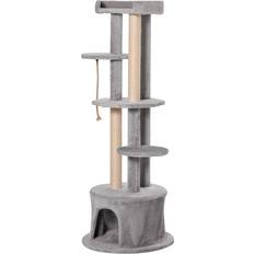 Cat scratching post Pawhut Multi-Level Kitten Tower Scratching Post
