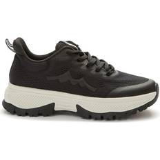 Svarta Stängda Sneakers Dam - Black