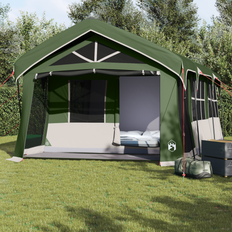 Camping & Outdoor vidaXL Campingzelt Mit Fenstern Grün 10 Personen