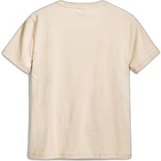 Cut-Out Kläder Desigual Bomull T-shirt Med Rund Hals - Beige