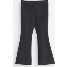 Svarta Leggings Lindex 2-Pack Utsvängda Leggings Med Borstad Insida