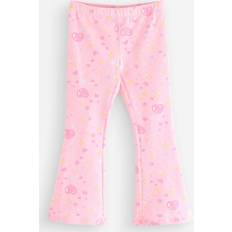 Dam - Rosa Strumpbyxor & Stay-ups Lindex Utsvängda Leggings Med Borstad Insida
