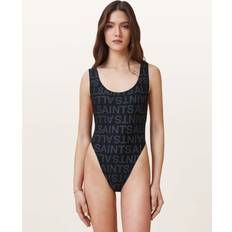 Cut-Out Baddräkter AllSaints Eendelig Baddräkt Cay - Black