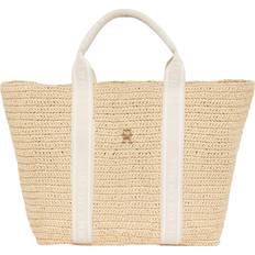 Tommy Hilfiger Håndtasker Tommy Hilfiger Th Spring Logo Tote Skuldertasker - Beige