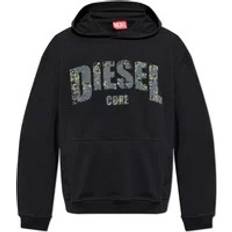 Diesel Tröjor Diesel Bomull Printed Sweatshirt - Black