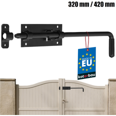 Door Latches & Bolts Kotarbau Verrou de Porte 300 mm Noir