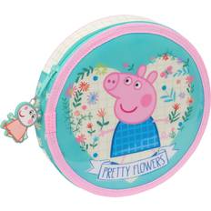 School Bags Peppa Pig Yellow Mint School Case Set with Accessories