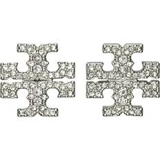 Tory Burch Silver Earrings Tory Burch Kira Pavé Stud Earring
