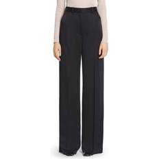 Lanvin Byxor Med Vida Ben - Black