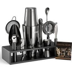 Bartender kit VEVOR Cocktail Shaker Sæt 13 Dele Bartender Kit Barsæt