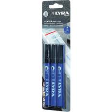 LYRA Markers LYRA Märkpenna 2-6 mm Svart 3-pack