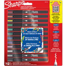 Akryl pensler Sharpie Creative Akryl Paint Marker 12 Stk