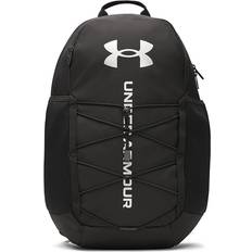 Under Armour Hustle Sport 6.0 Backpack - Black/Metallic Silver