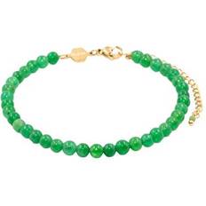 Emerald Bracelets Sloya Green Jade Stone Bracelet Serena - Vert
