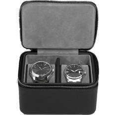 Watch Boxes Stackers Large Zipped Travel Watch Box