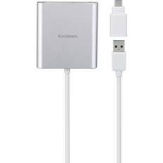 Sandstrom USB 3.0 Minneskortläsare
