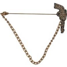 Gula - Herr Broscher Dolce & Gabbana Revolver Brosch Lapel Pin Herr Yellow