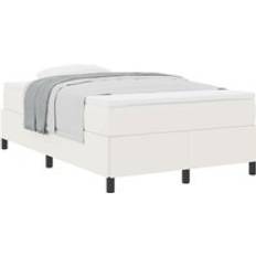 Indbyggede opbevaring Rammesenge vidaXL Sengestel Cremefarvet 120x200 cm Corduroy Stof Rammeseng