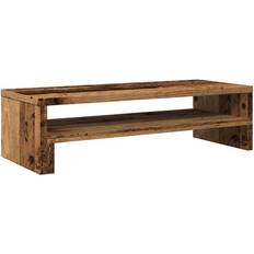vidaXL Skärmställ Åldrat Trä 54x22x15 cm TV-bänk