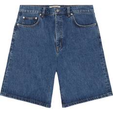 Woodbird Tøj Woodbird Denim Shorts - Blue
