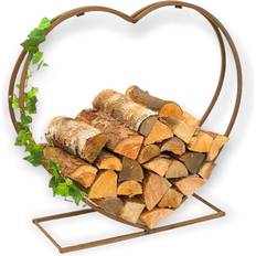 Caminetti Scaffale Per Legna Da Ardere Metallo Cuore 2013221