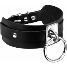 O-Ring Collar Silver Black