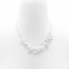 White Necklaces Ancient Wisdom Longstone Gem Necklace White Jasper