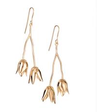 Efva Attling Guldpläterad Örhängen Efva Attling Helleborus Earrings Gold Plated - Guldpläterat Silver