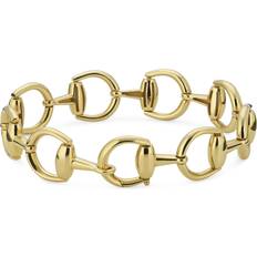 Gucci Horsebit 18ct Yellow Gold Chain Bracelet