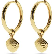 Guido Maria Kretschmer Ohrhünger Shell Love 925er - Gelbgold