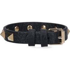 Uld Rockstud Uld Armbånd - Sort