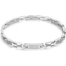 Police Armband Police Armband Silversmycke - Mans