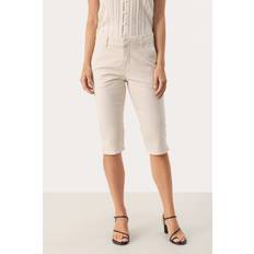 Chinos - Dame Bukser Part Two Classic Fit Bukser - Beige