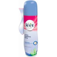 Sprayflaskor Hårborttagningsprodukter Veet Hårborttagningskräm Spray Känslig Hud 150 ml