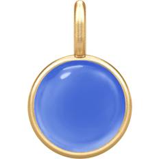 Dam - Gula Berlocker & Hängen Julie Sandlau Little Prime Hängsmycke 22 kt Guldpläterad Silver - Royal Blue