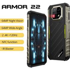 UleFone 64GB Mobile Phones UleFone Armor 22 Android 13 8GB 128GB ROM