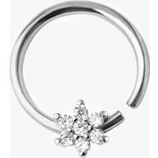 Piercings Kalk Piercing Hoop Aro Baño Oro 18k Circonitas - Silver